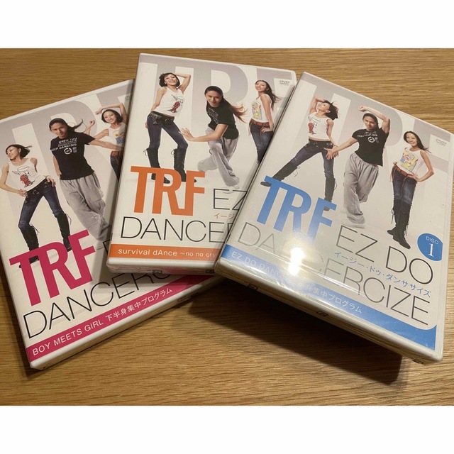 TRF EZ DO DANCERCIZE DVD 3点セット エンタメ/ホビーのDVD/ブルーレイ(スポーツ/フィットネス)の商品写真