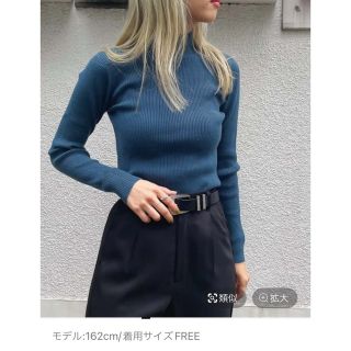 ページボーイ(PAGEBOY)の【値下げしました】ページボーイ　リブタートルニット　新品タグ付き(ニット/セーター)