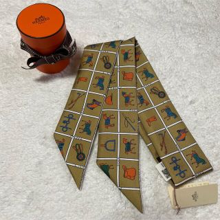 エルメス(Hermes)の新品 エルメス HERMES ツイリー 馬着 人気(バンダナ/スカーフ)