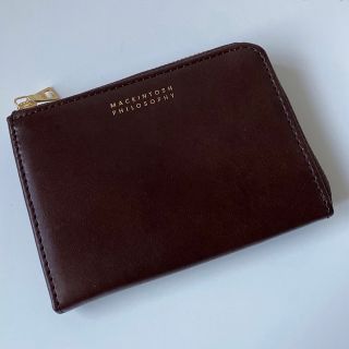 マッキントッシュフィロソフィー(MACKINTOSH PHILOSOPHY)のマッキントッシュフィロソフィー 財布 ミニ財布 Lファスナー ダークブラウン(折り財布)