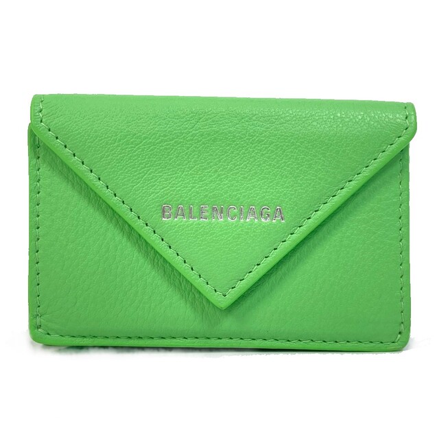 バレンシアガ BALENCIAGA ペーパー ミニ 391446 ロゴ コンパクト