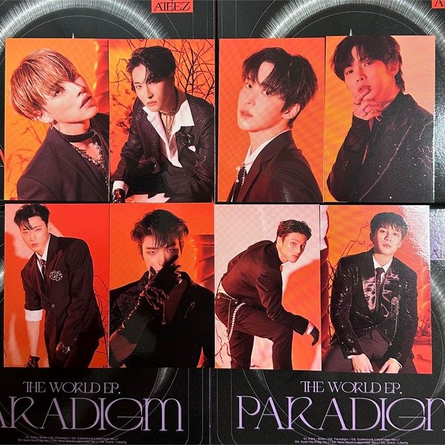 ATEEZ  PARADIGM タワレコ　オンライン限定　コンプ