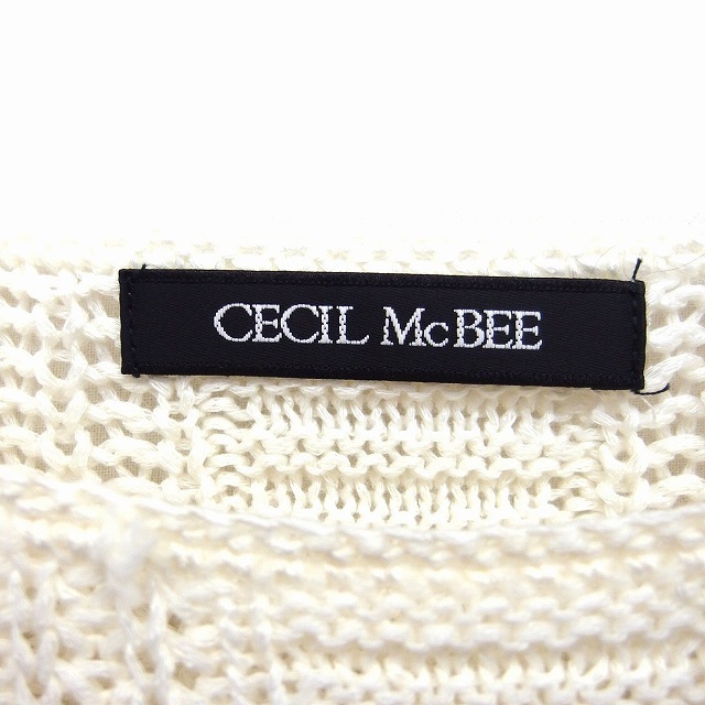 CECIL McBEE(セシルマクビー)のセシルマクビー CECIL McBEE ケーブル編み ニット セーター 長袖 レディースのトップス(ニット/セーター)の商品写真