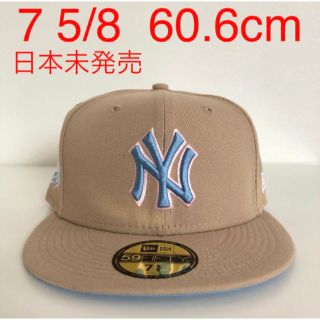 ニューエラー(NEW ERA)のNew Era Cap 5/8 ツバ裏ブルー ニューエラ ヤンキース キャップ(キャップ)