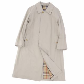 バーバリー(BURBERRY)の美品 Vintage バーバリー Burberrys コート 英国製 ステンカラーコート バルマカーンコート コットン100％ アウター メンズ 48(M相当) ベージュ(ステンカラーコート)