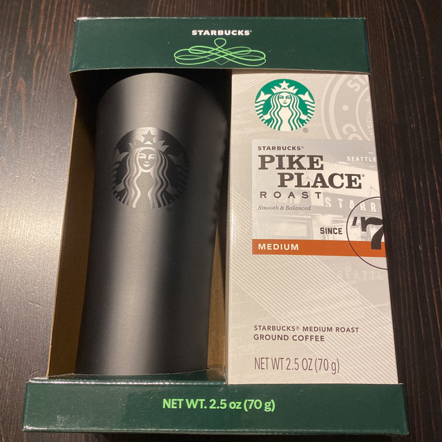 Starbucks Coffee(スターバックスコーヒー)の新品●スターバックス タンブラー ステンレス製携帯用まほうびん●コストコ インテリア/住まい/日用品のキッチン/食器(タンブラー)の商品写真