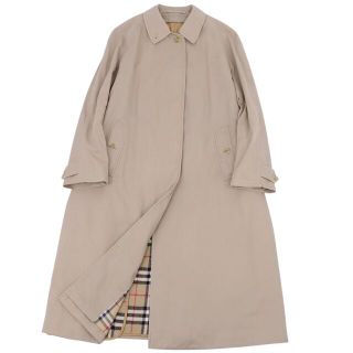 バーバリー(BURBERRY)の美品 Vintage バーバリー Burberrys コート ステンカラーコート バルマカーンコート レディース 英国製 ライナー アウター 古着 16(LL相当) ベージュ(その他)