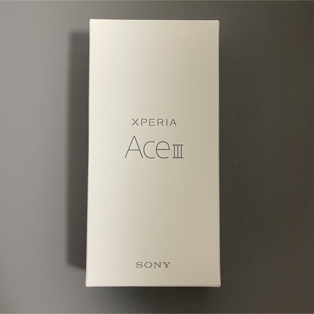 新品 XPERIA Ace III ブラック 黒 SIMフリー