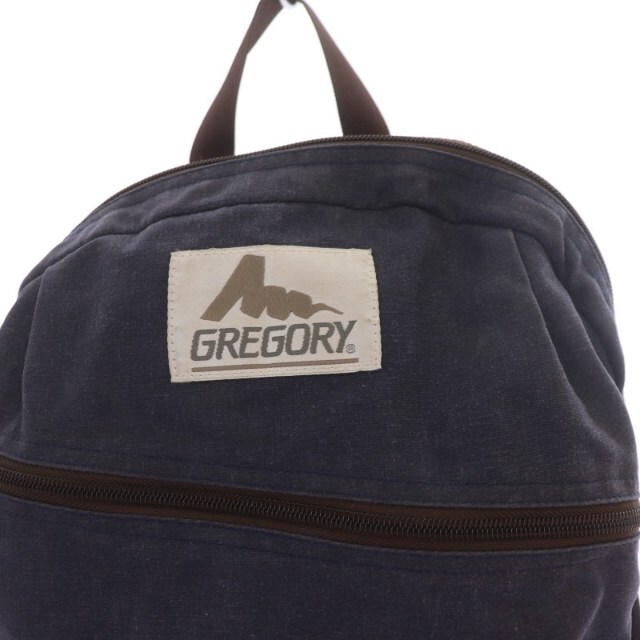 Gregory(グレゴリー)のグレゴリー リュックサック デイパック 旧ロゴ グレー 茶 ブラウン スポーツ/アウトドアのアウトドア(登山用品)の商品写真