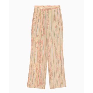 マメ(mame)の新品mame Marble Print Silk Trousers(カジュアルパンツ)