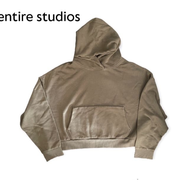 YEEZY（adidas）(イージー)の日本未発売 M ENTIRE STUDIOS コルク スウェット パーカー メンズのトップス(パーカー)の商品写真