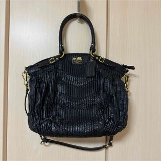 コーチ(COACH)のCOACH（コーチ）ハンドバッグ　ブラック(トートバッグ)