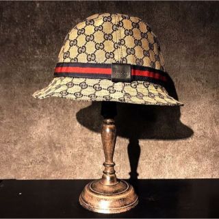 グッチ(Gucci)の超レア！！極美品！GUCCI  グッチ モノグラム ハット 帽子 XLサイズ(ハット)