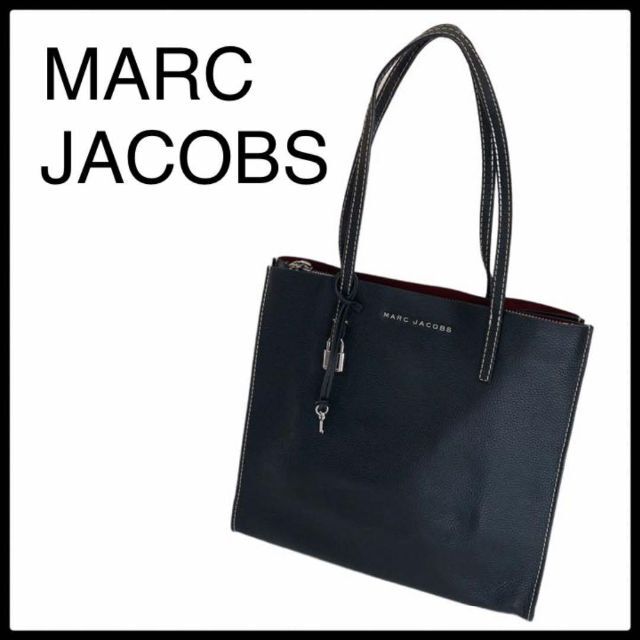 マークジェイコブス　バッグ　レザー　トートバッグ　黒　A4 MARCJACOBS