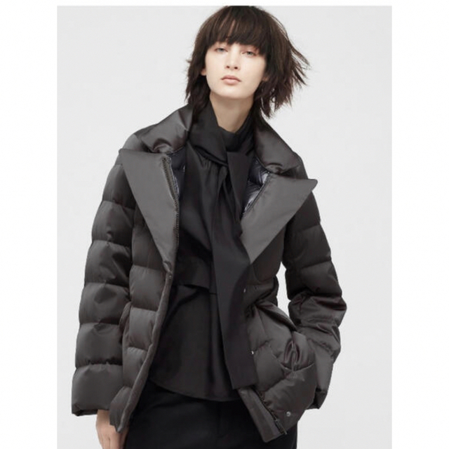 Jil Sander(ジルサンダー)のユニクロ ＋J ジルサンダー ダウン ジャケット コート ブラウン メンズのジャケット/アウター(ダウンジャケット)の商品写真