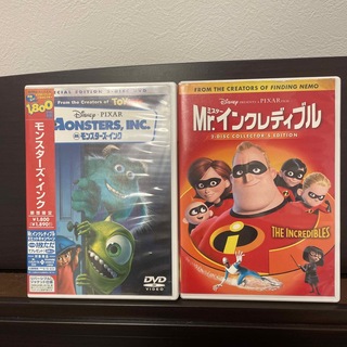 モンスターズ・インク 、Mr．インクレディブル DVD(舞台/ミュージカル)