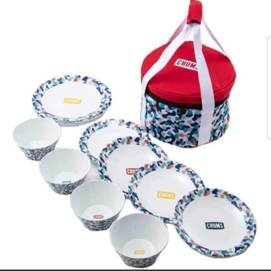 チャムス(CHUMS) 食器セット メラミンディッシュセット | フリマアプリ ラクマ