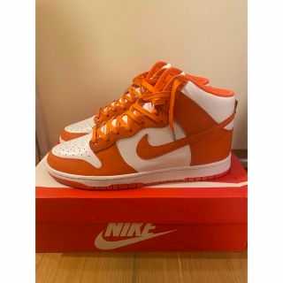 ナイキ(NIKE)の[1122334455様専用]NIKE DUNK HI Orange Braze(スニーカー)