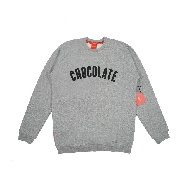 chocolate(チョコレート)の新品 CHOCOLATE SWEAT TRAINER / GRAY チョコレート メンズのトップス(スウェット)の商品写真