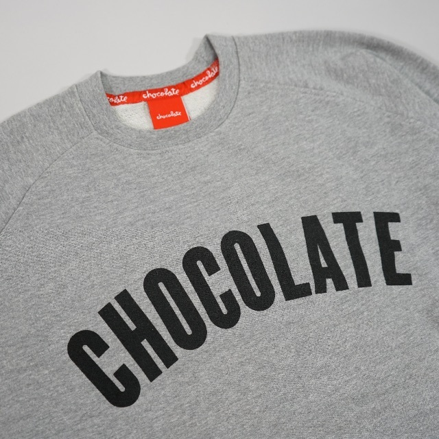 chocolate(チョコレート)の新品 CHOCOLATE SWEAT TRAINER / GRAY チョコレート メンズのトップス(スウェット)の商品写真