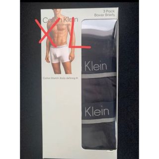 カルバンクライン(Calvin Klein)のカルバンクライン ボクサーパンツ　ブラック3着　サイズXL(ボクサーパンツ)