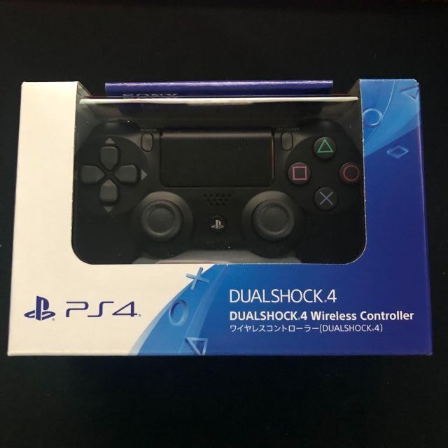 新品 PS4 DUALSHOCK4 純正コントローラー ジェットブラック - その他