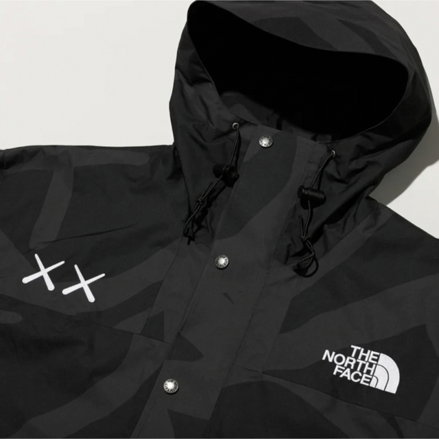 L North Face KAWS Mountain Jacket 黒 カウズ L North Face KAWS Mountain Jacket 黒 カウズ