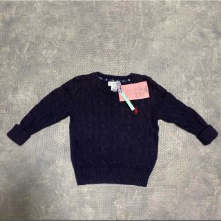 ラルフローレン(Ralph Lauren)のラルフローレン  定番 ケーブル コットン セーター　12m80cm(ニット/セーター)