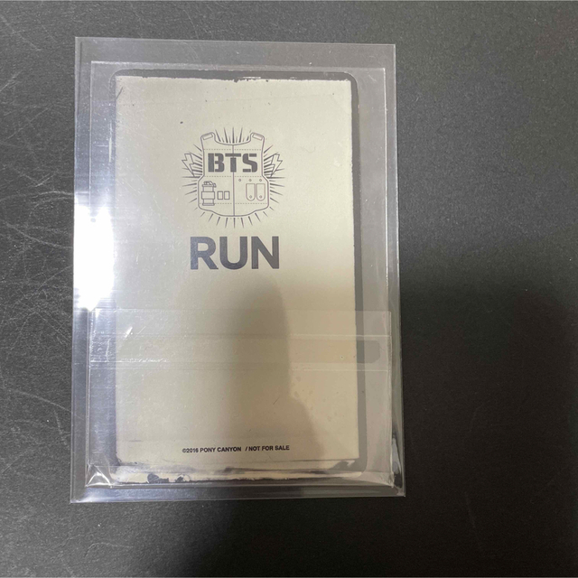 BTS RUN 握手会 手渡し トレカ テヒョン テテ