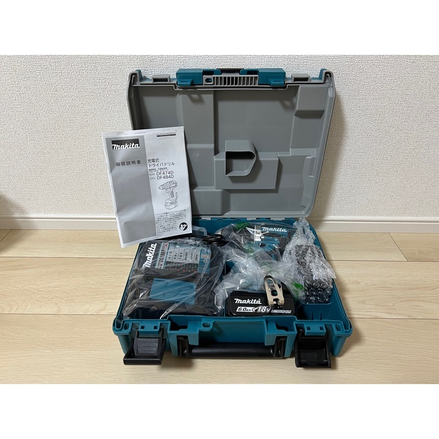 Makita(マキタ)のmakita マキタDF484DRGX充電式ドライバドリル 新品未使用品 スポーツ/アウトドアの自転車(工具/メンテナンス)の商品写真