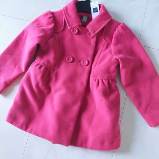 ベビーギャップ(babyGAP)の【正規品】babygap 110 コート  ピンク(ジャケット/上着)