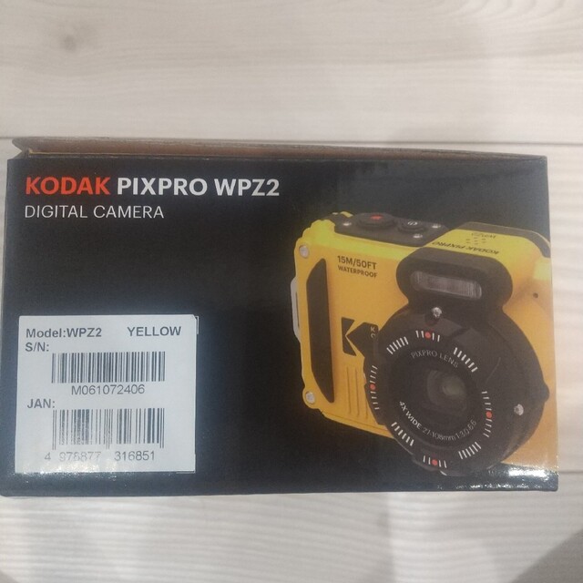 Kodak PIXPRO WPZ2 スマホ/家電/カメラのカメラ(コンパクトデジタルカメラ)の商品写真