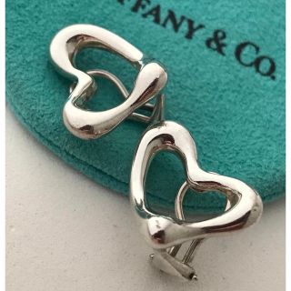 ティファニー(Tiffany & Co.)のTiffany ヴィンテージ オープンハート　イヤリング(ピアス)