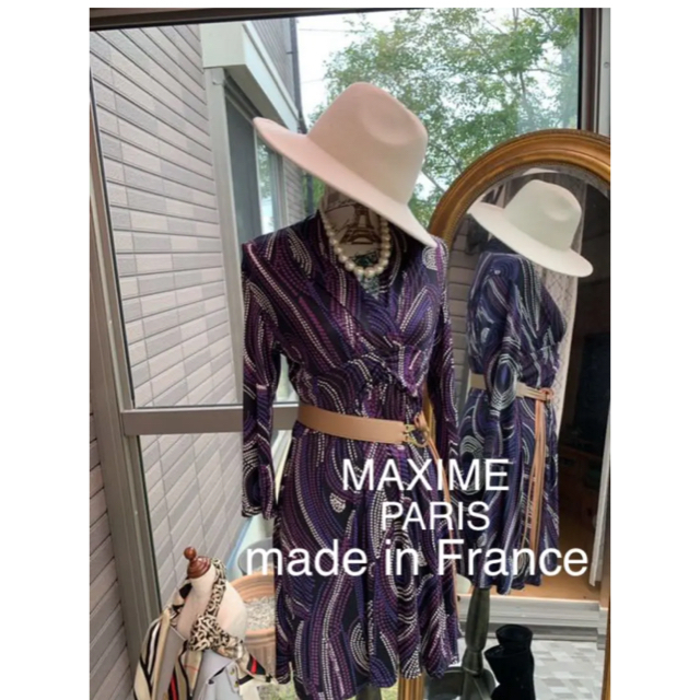 綺麗なお姉さんのMAXIME PARISフランス製ワンピース