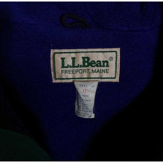 L.L.Bean(エルエルビーン)の34980年代 VINTAGE L.L.BEAN USA XL ウォームアップ メンズのジャケット/アウター(ブルゾン)の商品写真