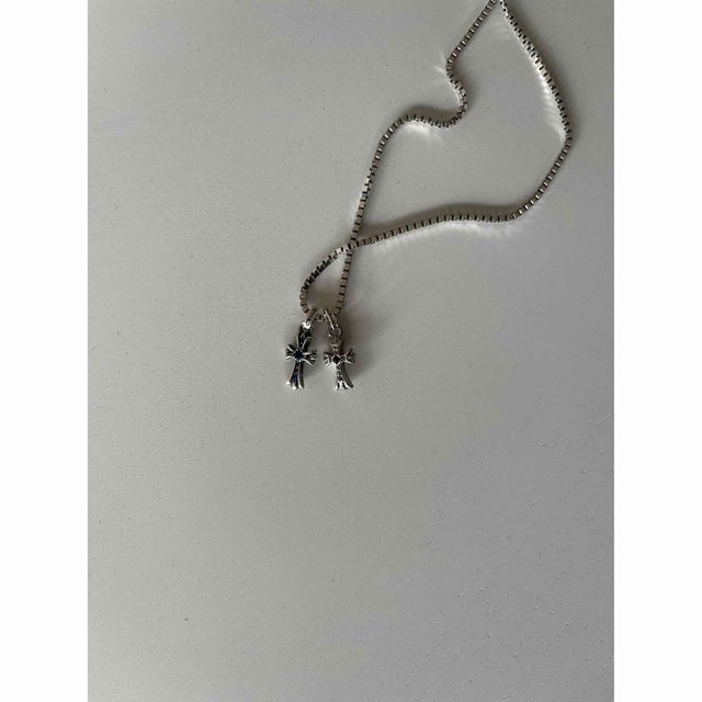新しいブランド Chrome Hearts ベビーファット2個 - ネックレス