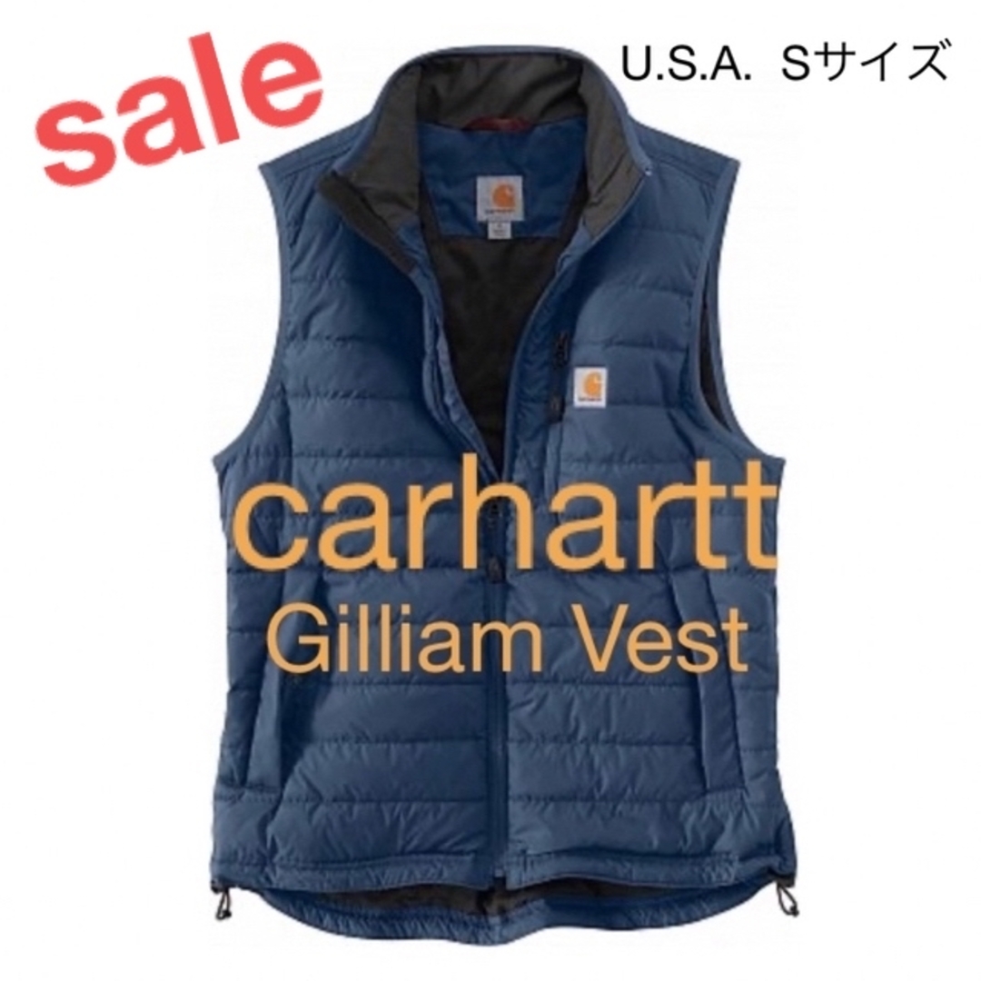 【S】Carhartt カーハート ギリアムベスト ダウンベスト ブラック