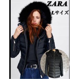 ザラ(ZARA)の6200→5200円お値下げ済★Lサイズ ザラ 3way グレーダックモンクレ似(ダウンジャケット)