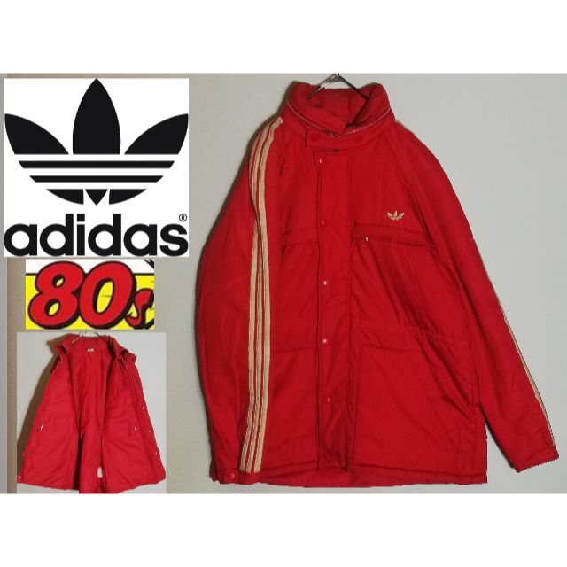 adidas(アディダス)の352 70～80年代 アディダス 中綿 L マウンテンパーカー メンズのジャケット/アウター(マウンテンパーカー)の商品写真