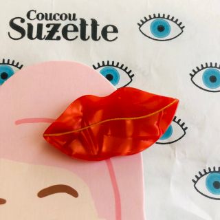 Coucou Suzette  リップ　ヘアクリップ　フランス(ヘアピン)