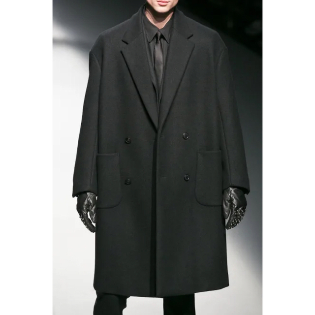 MISTER GENTLEMAN DOUBLE COLLLAR COAT