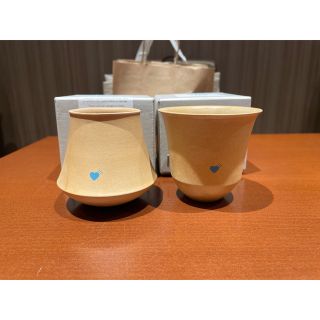 ヒューマンメイド(HUMAN MADE)のヒューマンメードCOFFEE CUP KAORI & AJIWAI 2個セット(グラス/カップ)