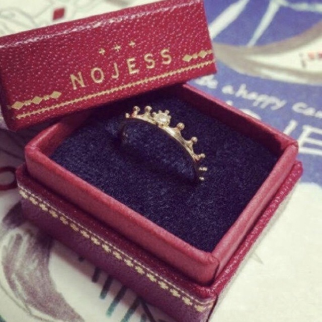 NOJESS(ノジェス)のNOJESSミルククラウンピンキーリング レディースのアクセサリー(リング(指輪))の商品写真