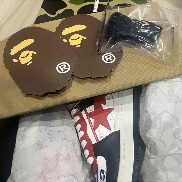 A BATHING APE(アベイシングエイプ)のnhat hoang様専用A BATHING APE BAPE STA USPS メンズの靴/シューズ(スニーカー)の商品写真