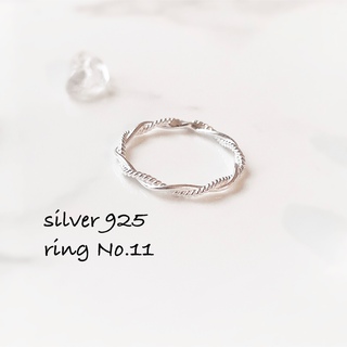 ring No.11♡silver925 ツイストリング(リング(指輪))