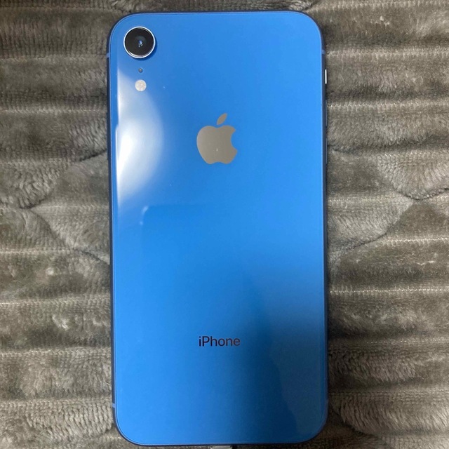 iPhone(アイフォーン)のアップルアイフォンApple iPhone XR 64GB ブルー スマホ/家電/カメラのスマートフォン/携帯電話(スマートフォン本体)の商品写真