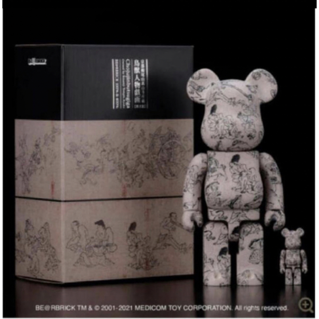 BE@RBRICK 鳥獣人物戯画 第弍集 100% & 400%