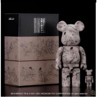 BE@RBRICK 鳥獣人物戯画 第弍集 100% & 400% の通販 by なかま's shop ...