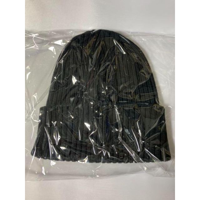 Supreme(シュプリーム)のSupreme Overdyed beanie ビーニー 黒　small box メンズの帽子(ニット帽/ビーニー)の商品写真