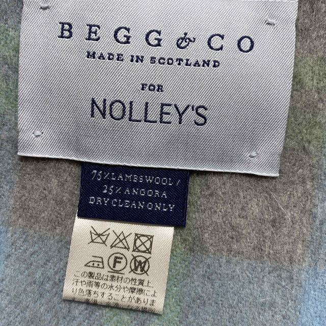 BEGG & CO(ベグアンドコー)のノーリーズ別注BEGGマフラー レディースのファッション小物(マフラー/ショール)の商品写真